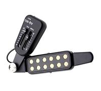 COOPHYA Guitar Pickup for Acoustic Guitar No Punching Design Easy Installation Sound Accessory Durable and Reliable Pickup Transducer for Folk Classical Instruments