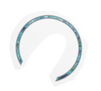 COOPHYA Guitar Sound Hole Sticker Decal Self-adhesive Inlay Decoration for Acoustic Classical Folk Guitar Musical Instrument