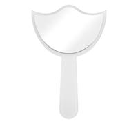 COOPHYA Hand Mirror with Handle for Lash Techs and Professionals, Acrylic Lightweight Portable Mirror with Smooth Burr-free Edges, Ergonomic Design for Salon Sessions and Travel