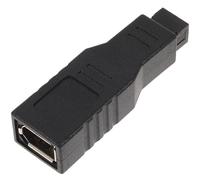 COOPHYA High-speed Adapter Cable Replacement for Old or Broken Cable 9 Pin Male to 6 Pin Female Abs Black with Fast Data Transfer Rates, Compatible with Laptops and Computer Peripherals