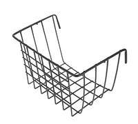 COOPHYA Hollow Cast Iron Basket Hay Basket Stable Metal Frame Keeps Hay Clean Hanging Feeder for Pet Cage Suitable for Rabbits Guinea Pigs