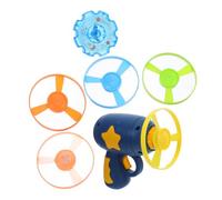 COOPHYA Interactive Cat Flying Disc Launcher for Kitten and Cat Indoor Outdoor Use with Abs Material, Reduces Destructive Behaviour and Provides Bonding Experience for Pet Owners