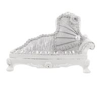 COOPHYA Jewellery Display Stand Ring Holder Organizer Resin Sofa Shaped Tabletop Convenient to Find Jewelry with Sl esign for Festive Occasions and Anniversaries