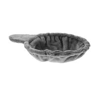 COOPHYA Large Cat Tree Hammock Made of Lint and Steel Ring Spacious Resting Space with Deep Basket Design to 5kg Easy Installation with Screw Holes for 8mm or 10mm Screws