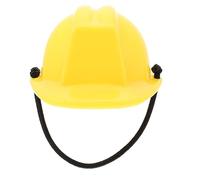 COOPHYA Lightweight Yellow Crawling Helmet for Lizards and Crawl Pets, Small Plastic Decorative Crawl Pet Hat a Festival Gift and Photo Prop