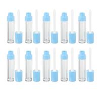 COOPHYA Lip Gloss Tubes Abs Containers Space-saving Design 10pcs 8ml Refillable with Brush inside Lip Oil and Glitter Gloss for Night for