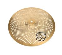 COOPHYA Low Volume Crash Cymbals Drum Cymbal Set Made of Stainless Steel Alloy with Silent Design and Versatile Use for Beginners and Drum Lovers Suitable for Home and Public Spaces