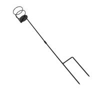 COOPHYA Metal Drink Bottle Holder Stand, Outdoor Beverage Cup Holder Rack, Black Iron Storage Shelf for Balcony, Picnic, Camping, Party, and Garden Use