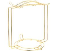 COOPHYA Metal Mug Stand Dish Holder with Stable Base Craftsmanship Iron Storage Organizer for Coffee Cups Desktop Use