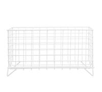 COOPHYA Metal Rabbit Food Holder Feeder Rabbit Separate Pet Urine Keep Food Clean and Dry Iron 9.94x6.29x4.72in Small Animal Feeding for Guinea Pig Chinchilla