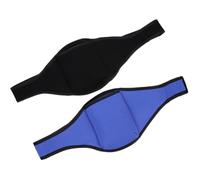 COOPHYA Microphone Portable Mic Belt Waist Carrier Adjustable 2pcs Pouches Bags Holder and Black and Navy for Running Fitness Gym for Teachers Singers