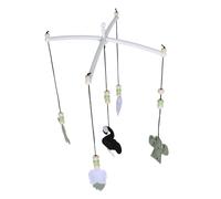 COOPHYA Mobile Crib Toy Dual-Purpose Felt Wind Chime for Nursery Stroller Musical Decoration Engaging Hanging Toy for Boy Girl Bedroom Easy Installation Aesthetic Appeal