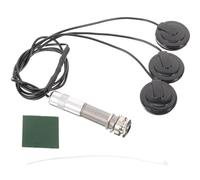 COOPHYA Multi-function Acoustic Guitar Pickup with Eq Piezo Transducer, Universal Sound Pickup for Banjo, Violin, Mandolin - Includes Suction Cup and Cable Tie Accessories, Practical