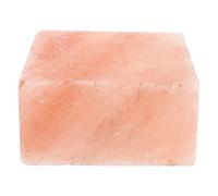 COOPHYA Natural Himalayan Salt Lick Block with Rope for Goats and Cattle, 4x4x2 Inch Pink Mineral Salt that Maintains Hydration and Boosts Immune Systems, for Livestock and Farm Animals