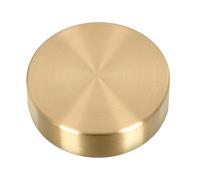 COOPHYA Office Paperweight Paper Weight Round Brass Timeless Elegant Waterproof Easy to Maintain for Foreign Friends Who Love Chinese Culture Room Calligraphy