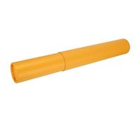 COOPHYA Orange Paper Storage Tube for Posters and Papers Protects from Folding and Creasing Light-Resistant Mailing Tube Suitable for Shipping and Mailing