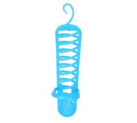 COOPHYA Parrot Rack Parrot Fruits Feeding Hanging Rack Device Bite-resistant Safe Plastic Hanging on Cage for Birds