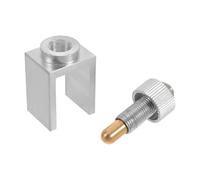 COOPHYA Piano Key Leveling Tool for Black Keys Portable Lightweight Metal Device for Precise Slope Measurement in Grand and Upright Piano Maintenance and Lessons