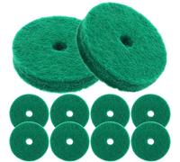 COOPHYA Piano Keyboard Washers Pads for Keyboard Repair and Maintenance Green Wool Felt 90pcs for Key Leveling and Balance, Piano Regulating Accessories
