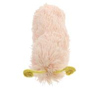 COOPHYA Plush Caterpillar Catnip for Cats with Crinkling Sound, Soft Beige Caterpillar Shape for Chewing and Interactive Indoor Play, for Kittens to Stay Entertained