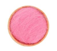 COOPHYA Practical Pin Holder Half Circle Pincushion Wool and Wood Compact Comfortable Hand Feeling Adorable Shape Fashionable Simple Sewing Quilting Accessory