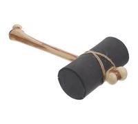 COOPHYA Primitive Fake Bone Hammer Prop for Cosplay Party and Halloween Safe Lightweight Caveman Accessory with Rounded Edges for Costume and Stage Performance