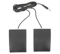 COOPHYA Professional 1 Electric Drum Damper Pedal Nonslip Sustain Pedal with Abs Material and Creative Design for Electronic Drum Kit Accessories