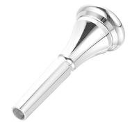 COOPHYA Professional Copper French Horn Mouthpiece in Silver Loud Sound and Creative Design, Horn Replacement Accessory for Beginners and Students in Musical Instrument Practice