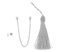 COOPHYA Professional Thumb Piano Tremolo Chain with Tassel, Easy to Operate and Strong Decorative Effects, Zinc Alloy and Polyester Material, Kalimba Decorating Accessory for Musical