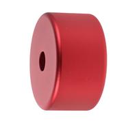 COOPHYA Record Weight Stabilizer for Turntable Platter Red Aluminium Alloy Disc to Minimize Record Jump and Extend Vinyl and Stylus Lifespan and Home Listening