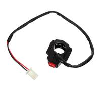 COOPHYA Remote Starter Handlebar Push to Start Ignition Kit for Motorcycle Black Aluminum Alloy and Rubber Wear-resistant Start Function Accessory