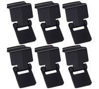 COOPHYA Reptile Feeding Tank Buckle 6Pcs Lockable Latches for Turtle Glass Tank and Tropical Ecological Pet Terrarium