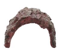 COOPHYA Resin Reptile Box Hide Tortoise Hidden House Resin Hideout Cave No Fading Sturdy Play Area Shelter for Frogs and Small Snakes