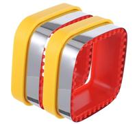 COOPHYA Sandwich Cutter Set Reusable Bread Mold Heart-Shaped 2pcs Made of Stainless Steel with Non-Stick Cutting Edges for Making Toast and Gatherings for Breakfast Sandwich Baking