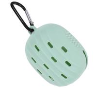 COOPHYA Silicone Makeup Sponge Case with No Burrs and Deformation Resistant Material, Cute Fashion Design Travel Makeup Puff Holder for Business Trips and Travel, Light Green Portable