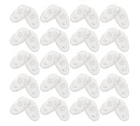 COOPHYA Silicone Nose Pads to Reduce Burden on Nose 30 Pairs for Glasses Replaceable Eyeglass Pads Non- Silicone Material, Practical Design for Comfortable Daily Use