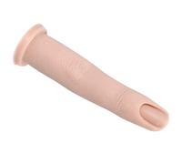 COOPHYA Silicone Practice Fake Nail Finger Model for Nail Art Lifelike Design and Simple to Use Features Beige Simulation Finger