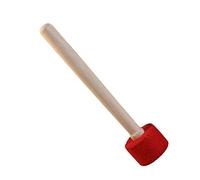 COOPHYA Singing Bowl Mallet Striker for Meditation Unique Handle Design Easy to Hold for Yoga Classes Crafted from Materials Vibrant Red Crisp Sound Quality