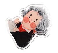 COOPHYA Small Sheet Music Clip Cartoon Practice Score Clip with Multifunctional Design Plastic Material 2.36X1.97X0.79In Size Creative Adorable Style for Use with Piano and Guzheng