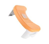 COOPHYA Stepping Toilet Stool for Bathroom Use with Space-Saving Design and Stable Bottom, Arc-Shaped Pp Plastic Toilet Footstool for Adults, and Pregnant Women