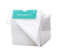 COOPHYA Thick Cotton Facial Tissue Disposable Makeup Towels Portable Wet Dry Face Cloths for Travel Outdoor Camping Skin-friendly Absorbent Wipes