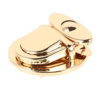 COOPHYA Tuck Lock Clasp Bag Clasp Thumb Lock Metal Reliable Fastening System Sturdy Golden Silver for DIY Bag-Making Projects and Handbag Making Accessories