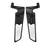 COOPHYA Universal Motorcycle Handlebar Mirror with Metal and Plastic Construction, Easy to Install Side Mirror for Enhanced Riding Safety on Motorbikes