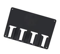 COOPHYA Wall-Mounted Hair Clipper Bracket Organize Electric Clippers and Hair Brushes, Quick Inventory Slot, Lightweight Sturdy Material, Black, 11.8 X 7.9 X 2 Inches, for Home and Salon