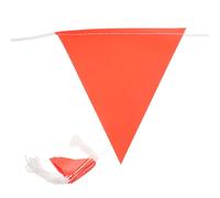 COOPHYA Waterproof Pvc Triangle Pennant Flags Multi-use Flags Reflective Safety Wind Resistant and UV Resistant Sturdy Construction and Garden Safety Sign