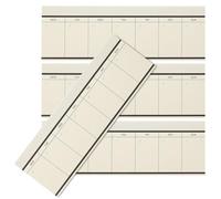 COOPHYA Weekly Tearable Schedule Memo Pads 200 Sheets Business Planning Notepad Weekly Planner To-do List Stationery for Office and Students