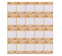 COOPHYA Wine Tasting Scorecards Elegant Paper Cards 30pcs and Data-Driven Insights with Structured Scoring for Wine for Competitions and Classy Gatherings, for Wine and Amateurs