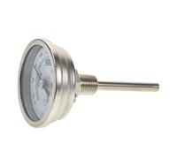 COOPHYA Wine Thermometer with Accurate Readings Stainless Steel for Brewing Process Sturdy Dial Thermometer Essential Temperature Gauge for Wine Container for Home Winemakers