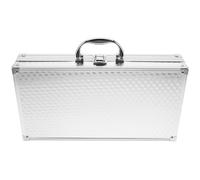 COOPHYA Wireless Microphone Case with Sponge Inner Lining Portable Mic Storage Box Shockproof Drop Protection for Handheld Mic and Sound Card Lightweight Carrying Case for Ktv and Travel