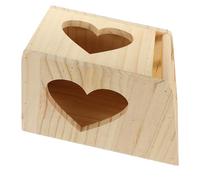 COOPHYA Wooden Rabbit Feeder Rack with Double Grid Design, Synthetic Material Stand for Small Pets and Parrots, Multi-functional Hay Rack Suitable for Pet Cage Use